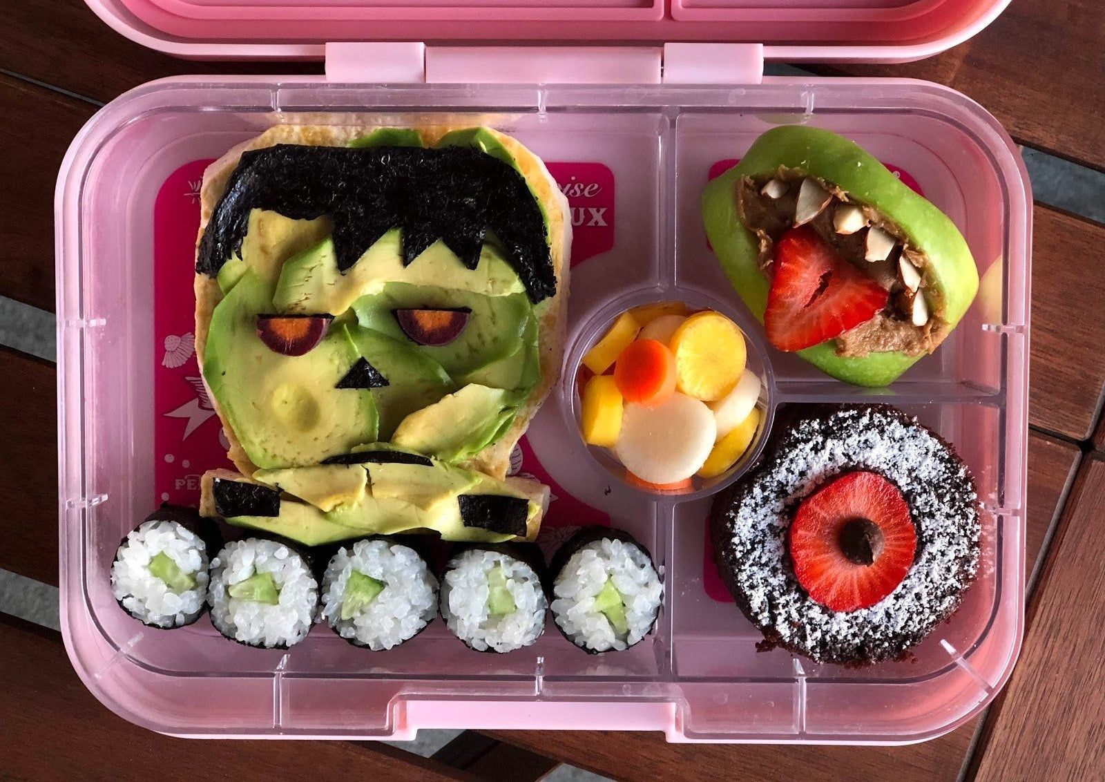 Lunch Ideas for Kids, vegan + healthy (bento box)