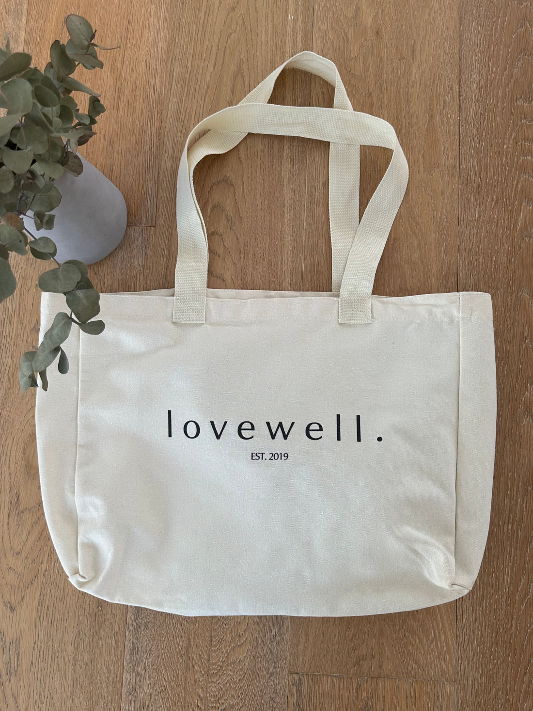 Lovewell Cotton Canvas Tote