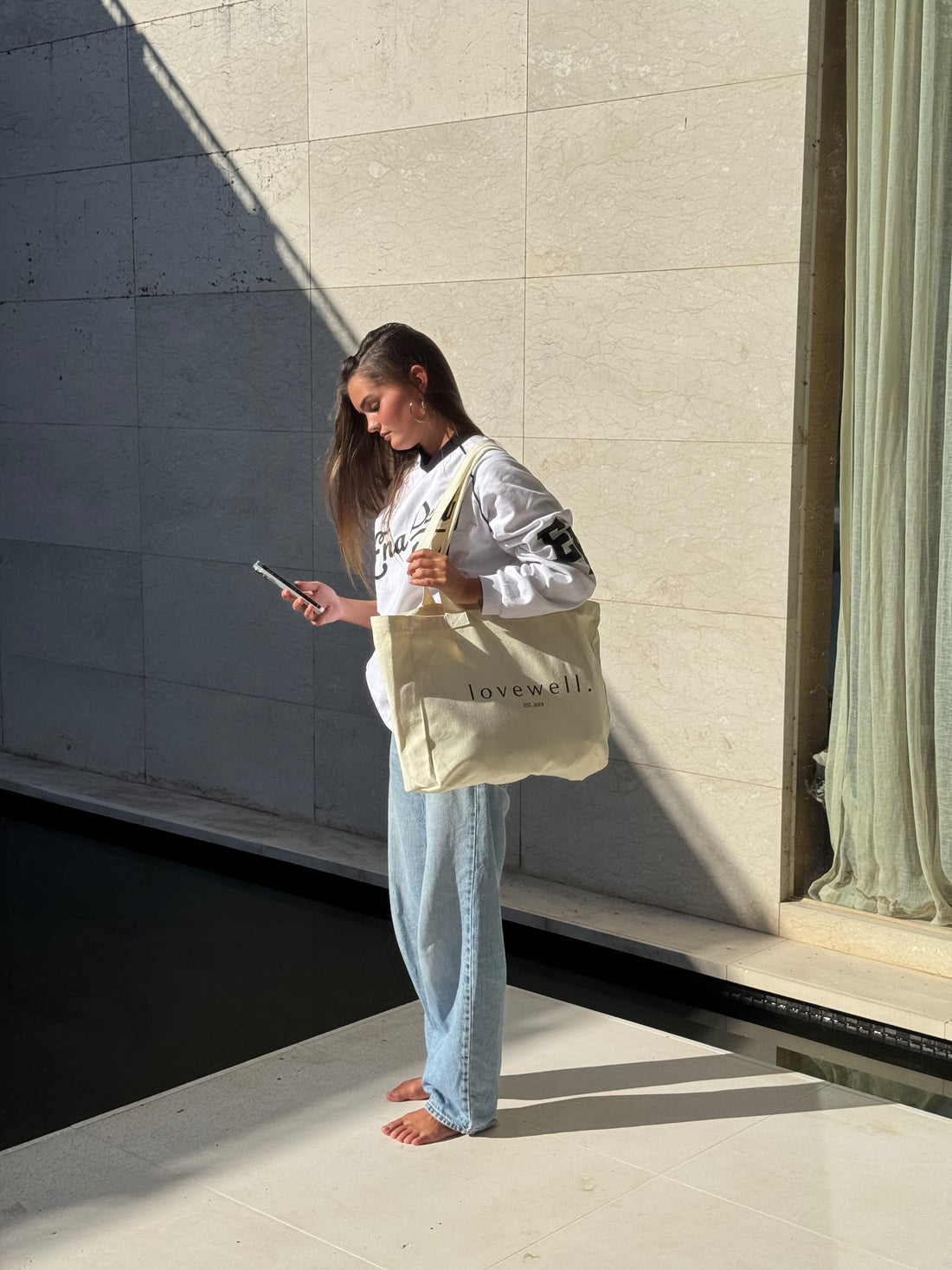 Lovewell Cotton Canvas Tote