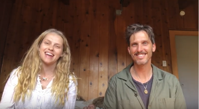 VLOG: A 5-minute Guided Meditation with Teresa Palmer and Daniel Ahearn