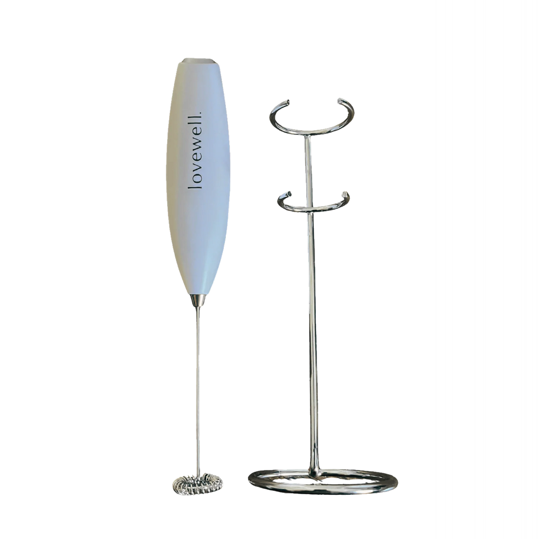 Mini Frother with Stand