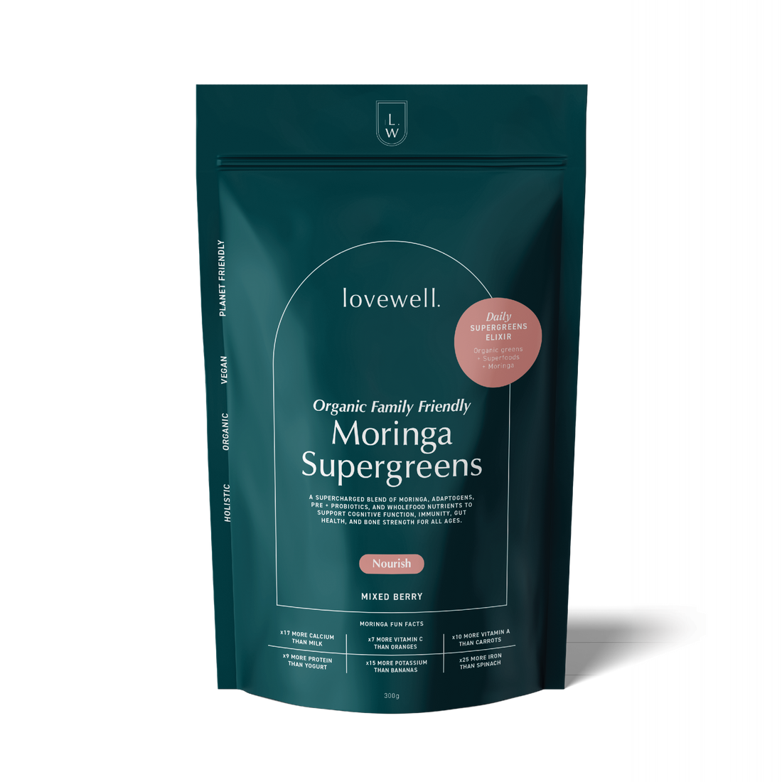 Family Friendly Moringa Supergreens