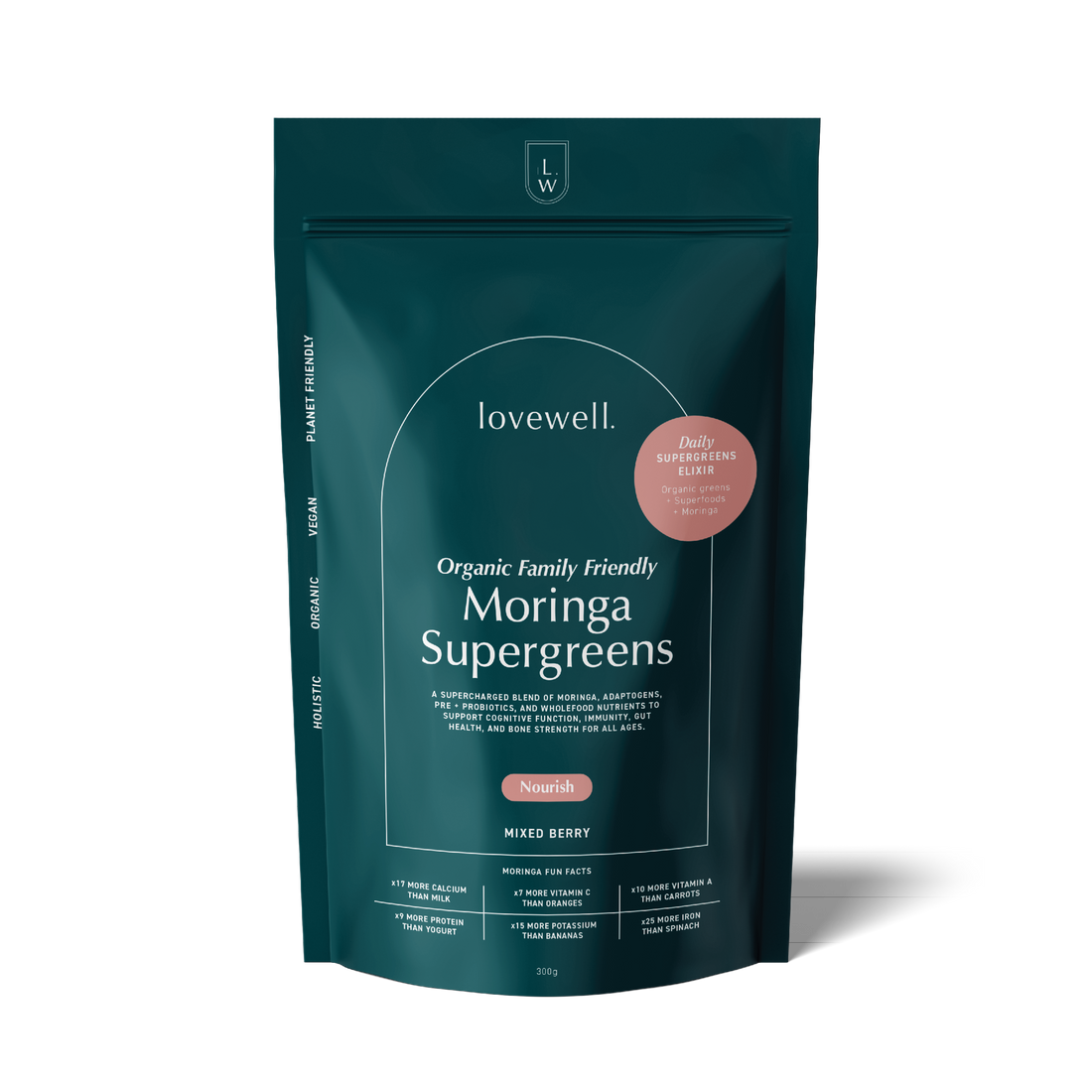 Family Friendly Moringa Supergreens