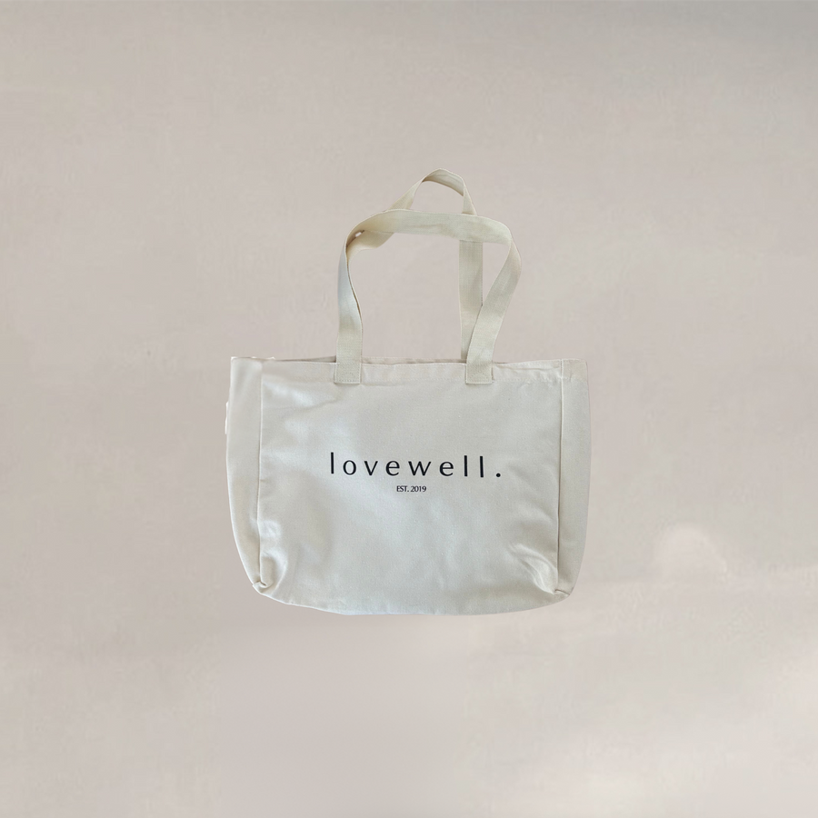 Lovewell Cotton Canvas Tote
